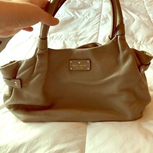 Tan medium-sized Kate Spade bag